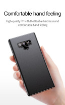 Твърд гръб ултра тънък гъвкав Wing Case series оригиален BASEUS за Samsung Galaxy Note 9 N960F черен